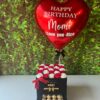 BOX OF LOVE with soap roses