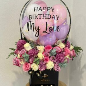 Luxury Bloom - Hot air Balloon box