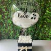Hot Air Balloon with Soap roses-WHITE - Image 2