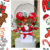 Christmas balloon with personalization and name | Small size