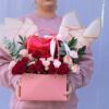 Mix Pink & Red flowers bag