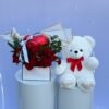 Red flowers bag - Image 3
