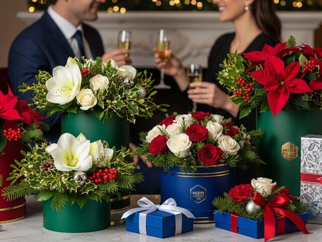 Luxury Christmas Flower Arrangements for Elegant Celebrations