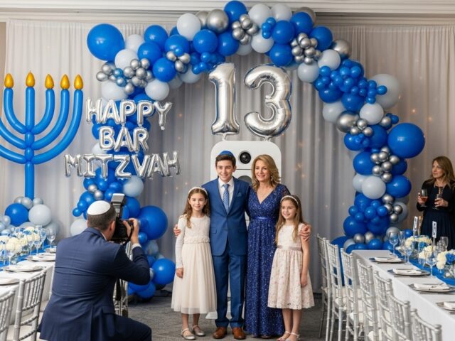 Bar Mitzvah Balloon Decorations: Making Your Dallas Celebration Unforgettable