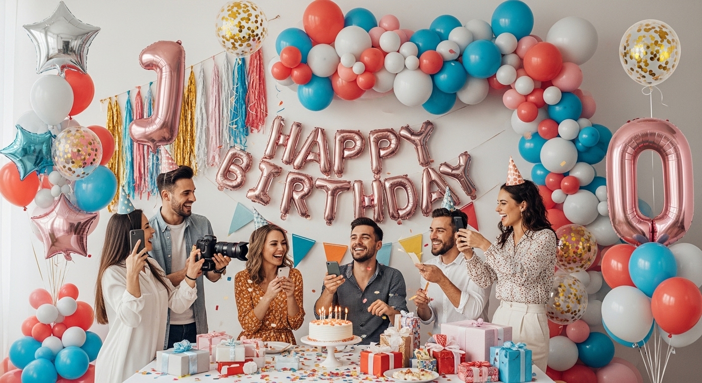 Birthday Balloon Decorations