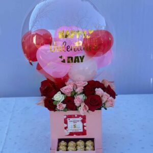 Valentines -Pink and Red Luxury box