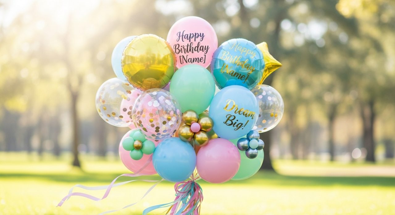 Customized Balloon Bouquet