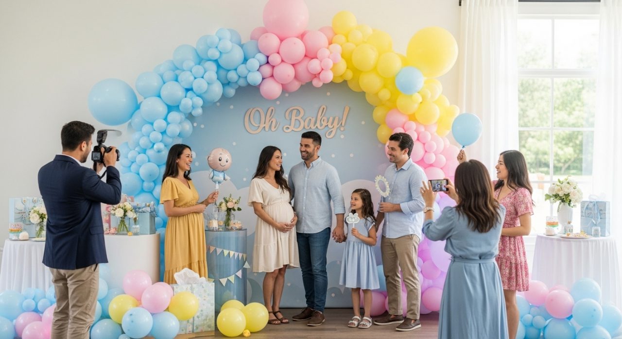 Baby Shower Balloon Decorations
