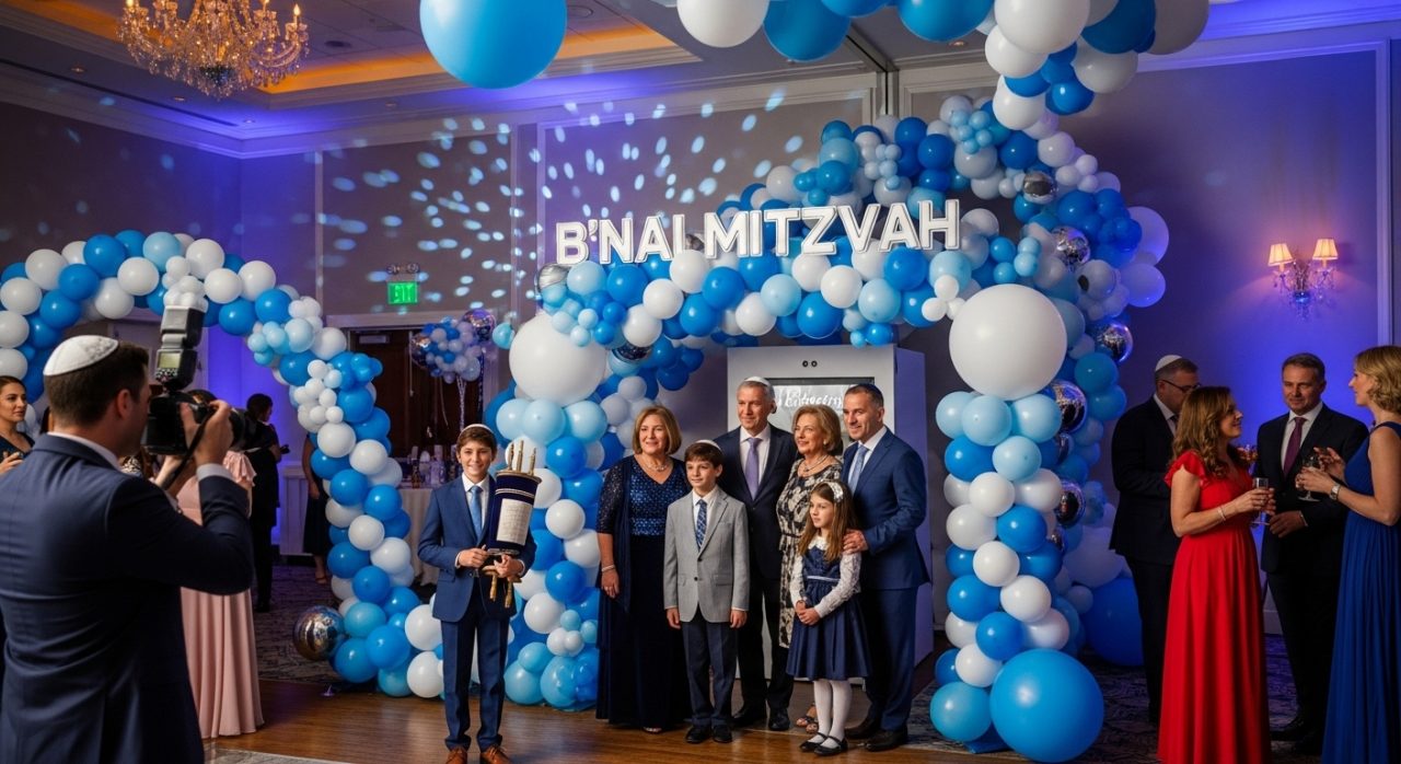 Bar Mitzvah Balloon Decorations